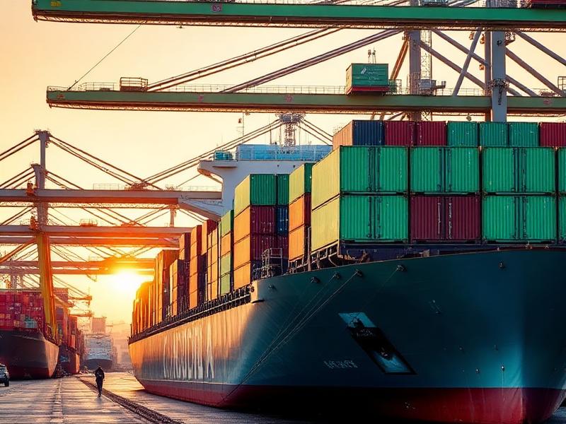 Logistique internationale - port maritime